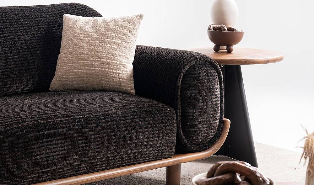 Maisie Sofa Set - Dark Brown
