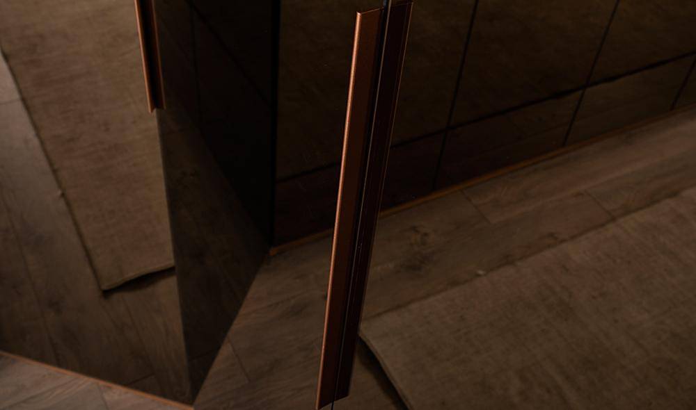 Mood Walnut Corner Wardrobe