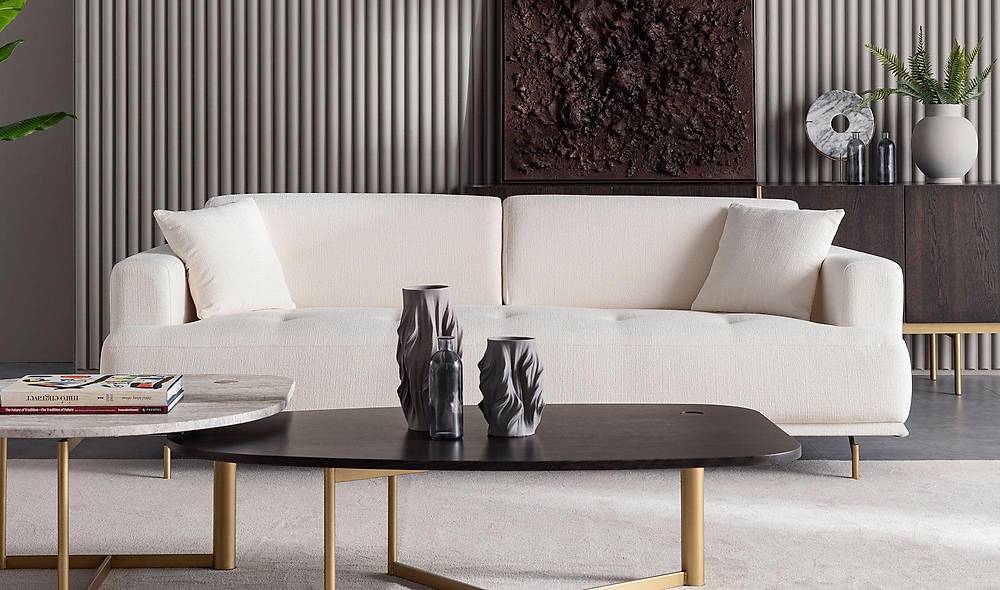 Pramengo Sofa - Cream