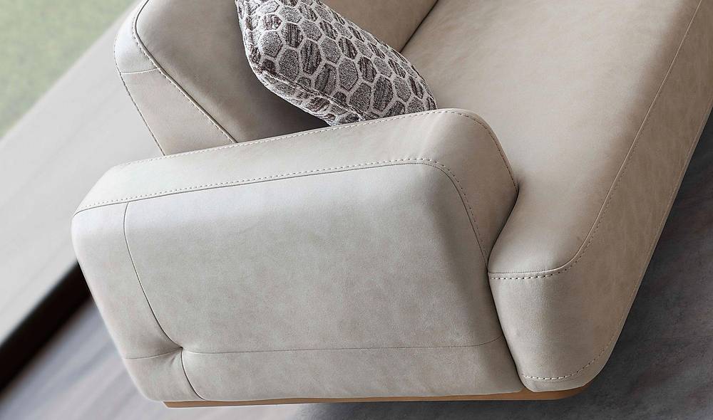 Linz Sofa - Orange - Cream