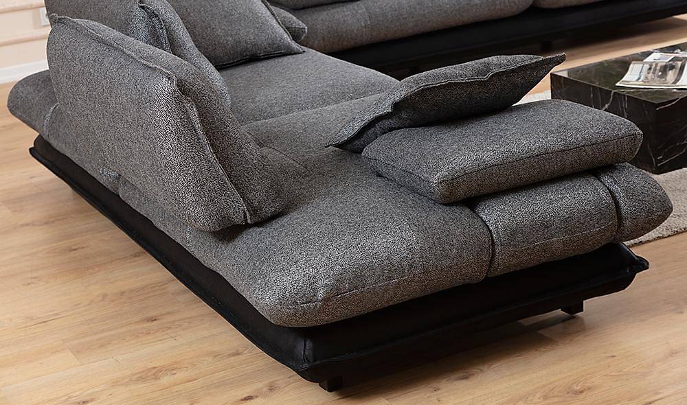 Modena Sofa - Gray Black