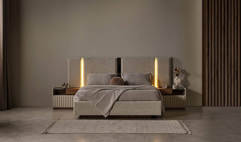 Lincoln Bedstead and Headboard