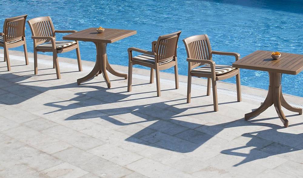 Mistral Plastic Chair 4 Piece