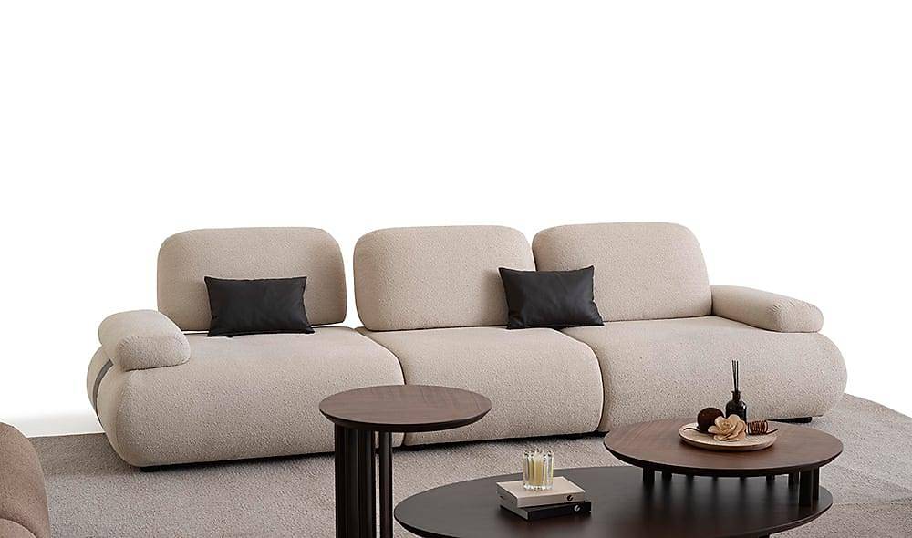 Beal Sofa Set - Brown