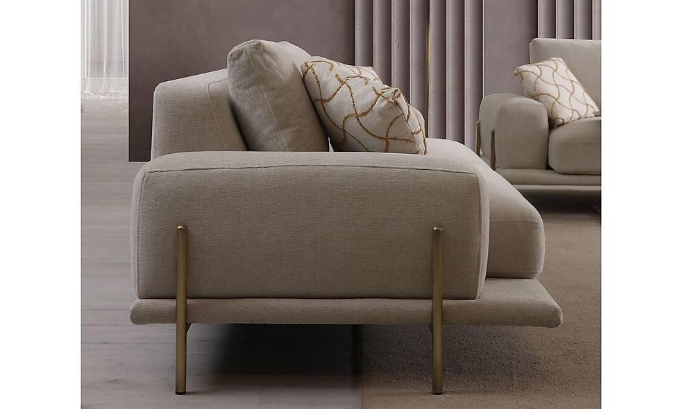 Merina Triple Sofa - Antique