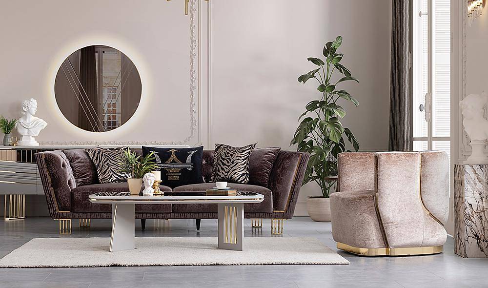 Silvia Luxury Sofa Set