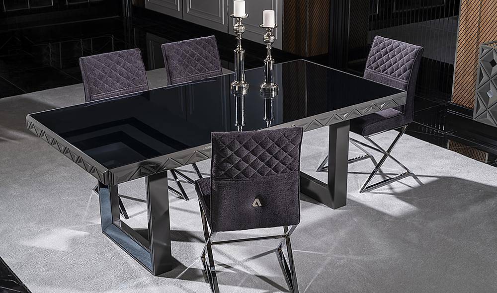 Nepal Luxury Dining Table Set V2