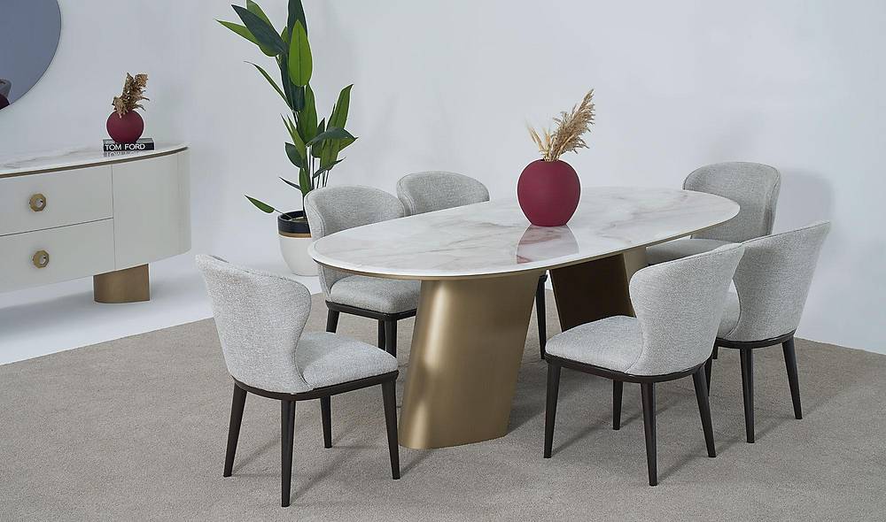 Elexus Dining Room - Marble