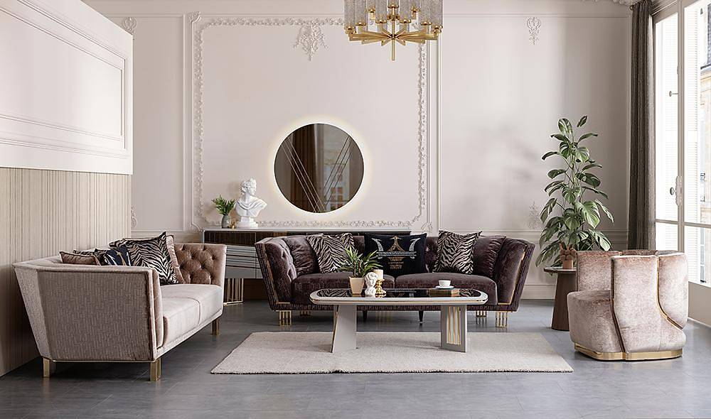 Silvia Luxury Sofa Set
