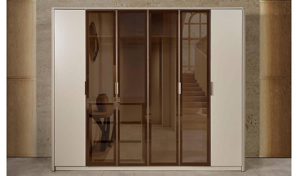 Claria 6 Door Wardrobe