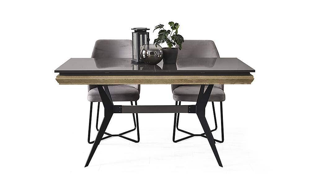Larina Anthracite Table Set