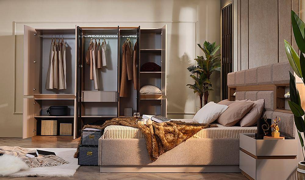 Stella 6 Wardrobe With Lid