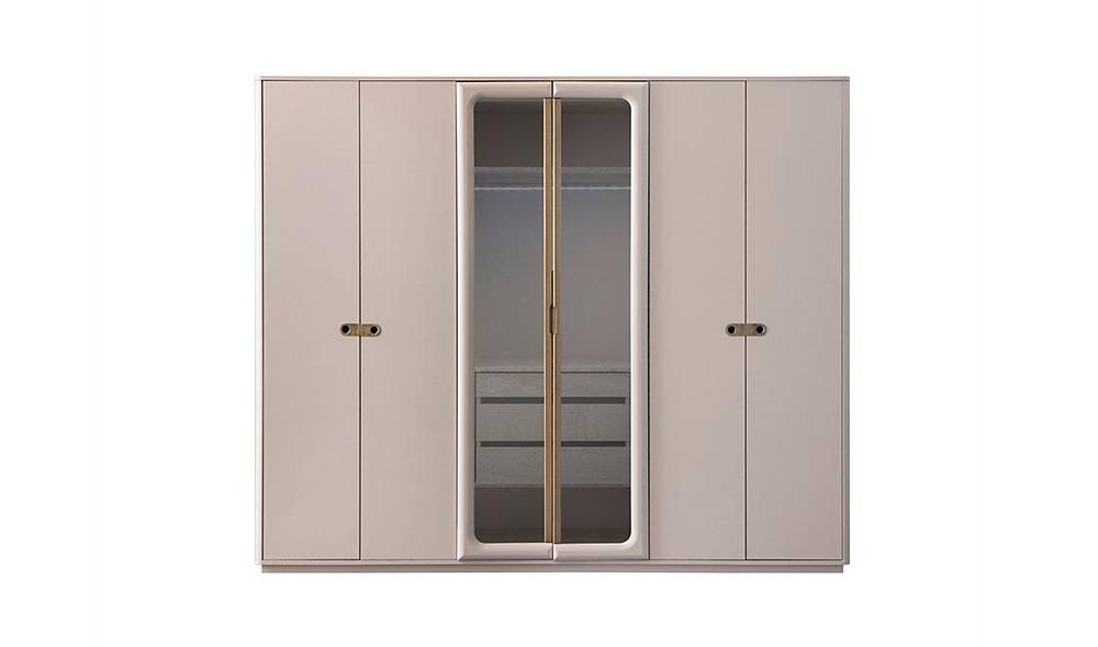 Cunda 6 Door Wardrobe