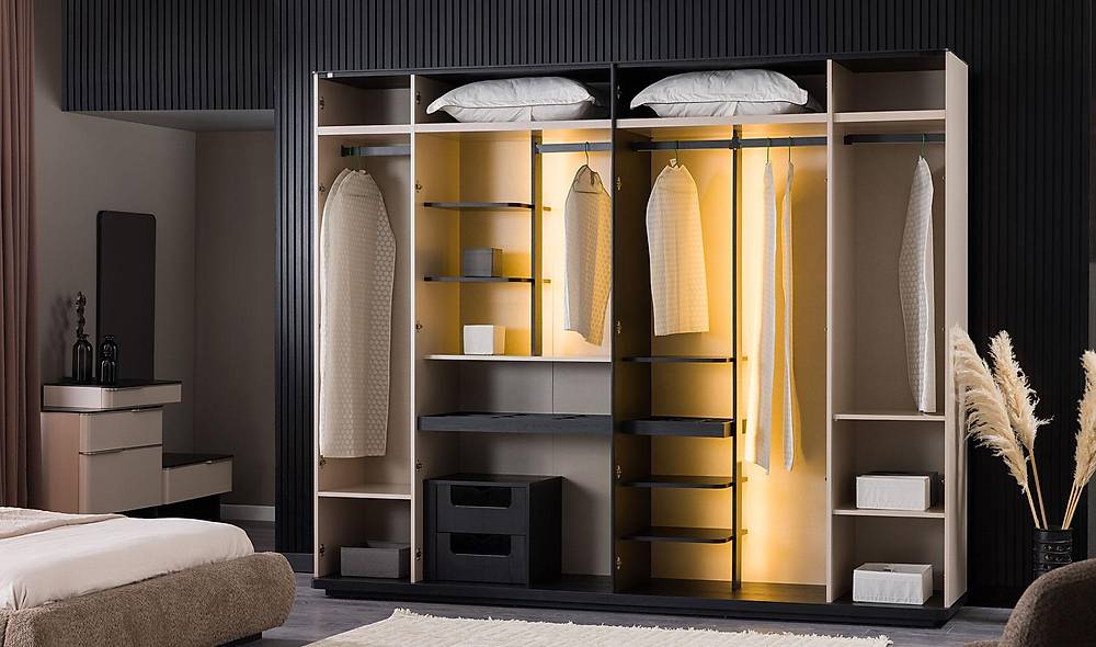 Matera 6 Door Wardrobe