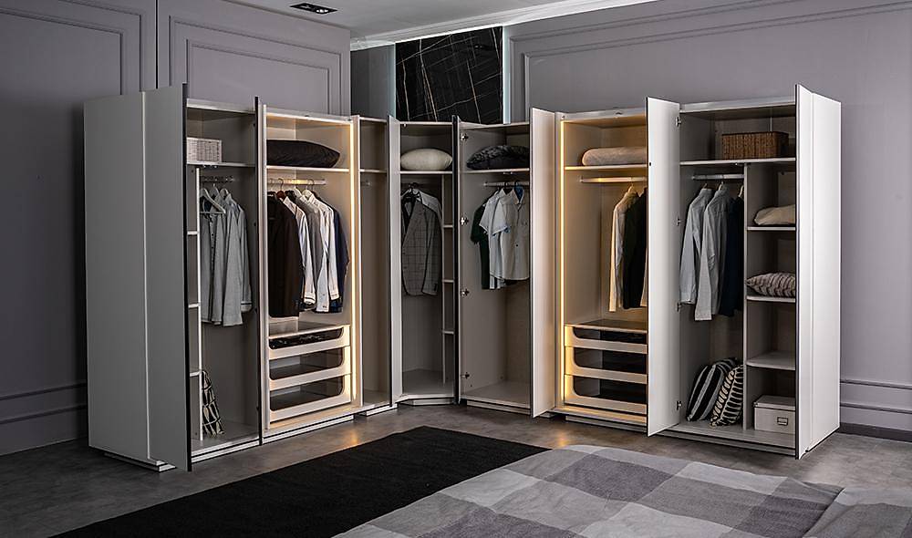Asus Corner Wardrobe
