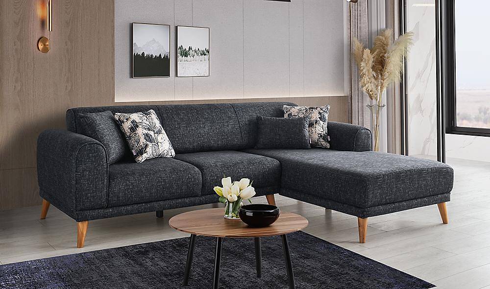 Jessica Corner Set - Anthracite