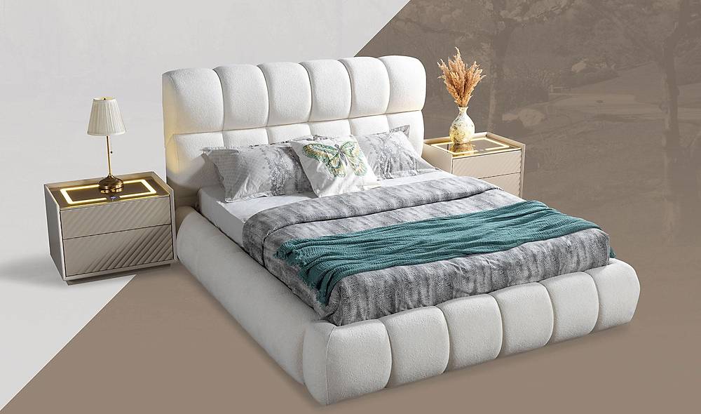Floransa Base Bedstead and Headboard