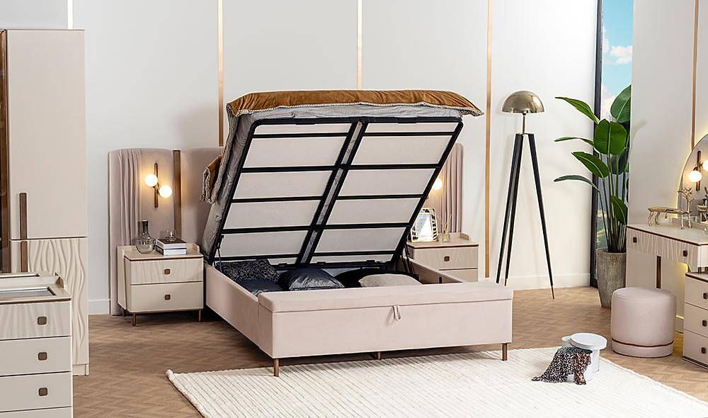 Lorenzo Base Bedstead and Headboard