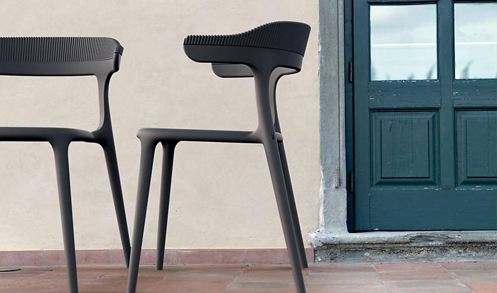 Luna Stripe Chair 2 Piece