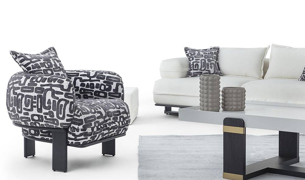 Lavaro Sofa Set - Black