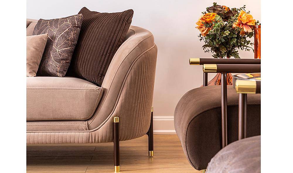 Leaf Sofa - Brown