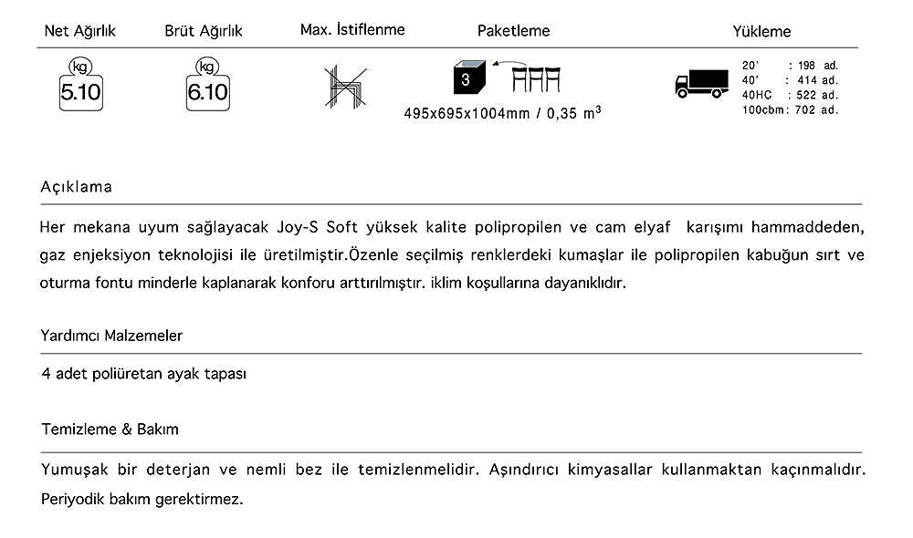 Joy-S Soft Chair 2 Piece