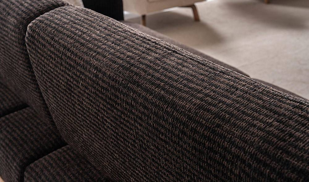Maisie Sofa Set - Dark Brown