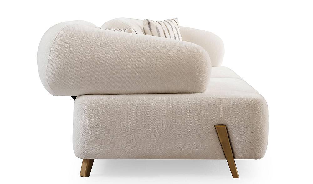 Ramona Sofa Set - Antique Gold