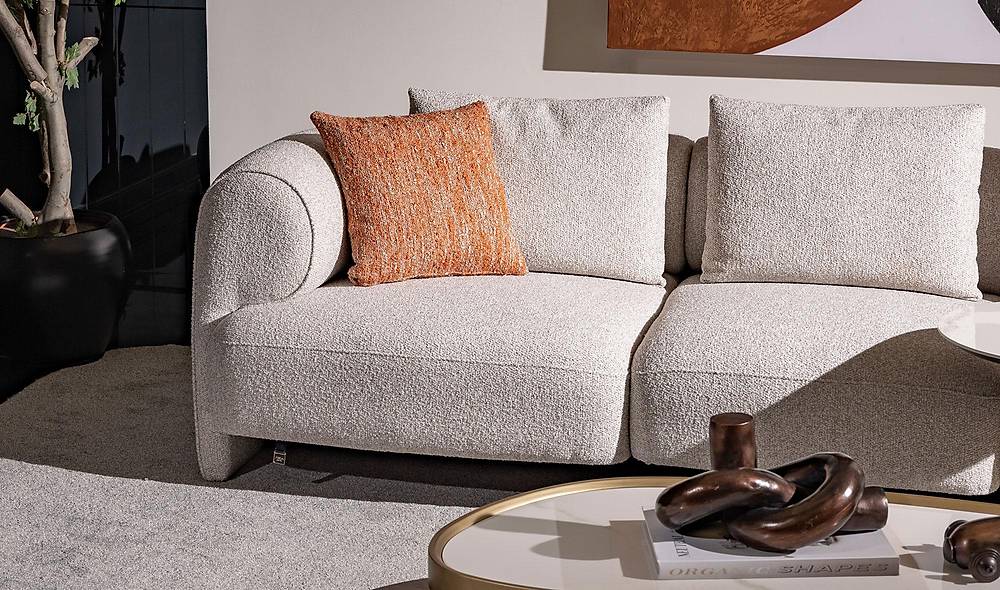 Camelia New Sofa Set - Natural