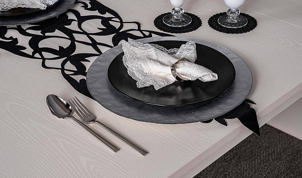 Montana Dining Table Set - Moonstone