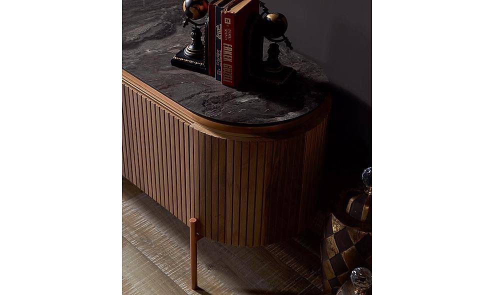 Mood Walnut Bronze Dining Room