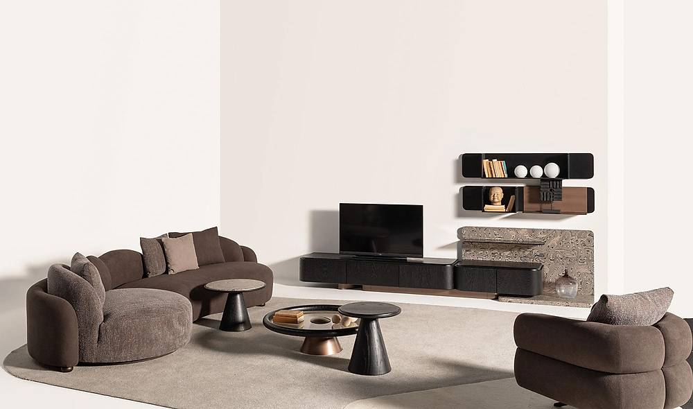 Letonya Tv Unit - Patterned