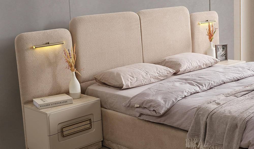 Oliver Base Bedstead and Headboard