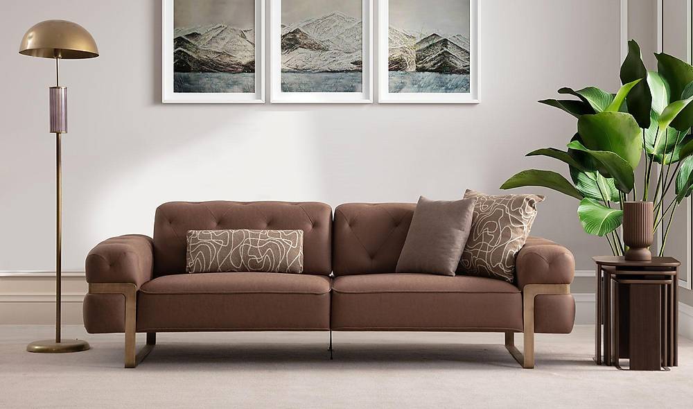 Almoda Sofa - Brown