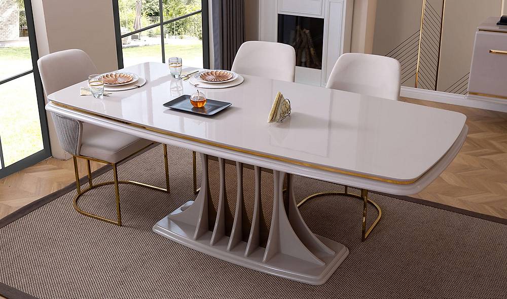 Farya New Dining Room - Gold