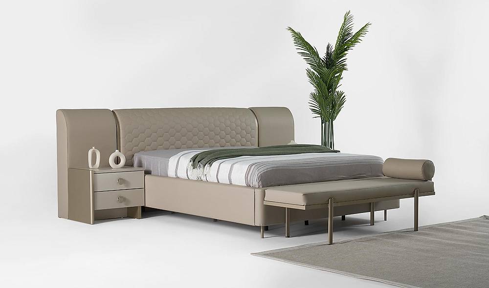 Genova Base Bedstead and Headboard