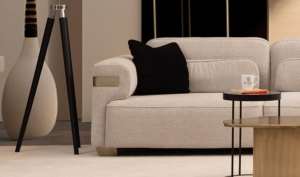 Lanika Sofa Set - Cream