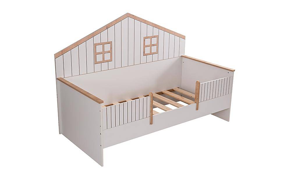 Limba Montessori Bedstead - Walnut