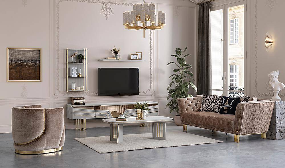 Silvia Luxury Sofa Set