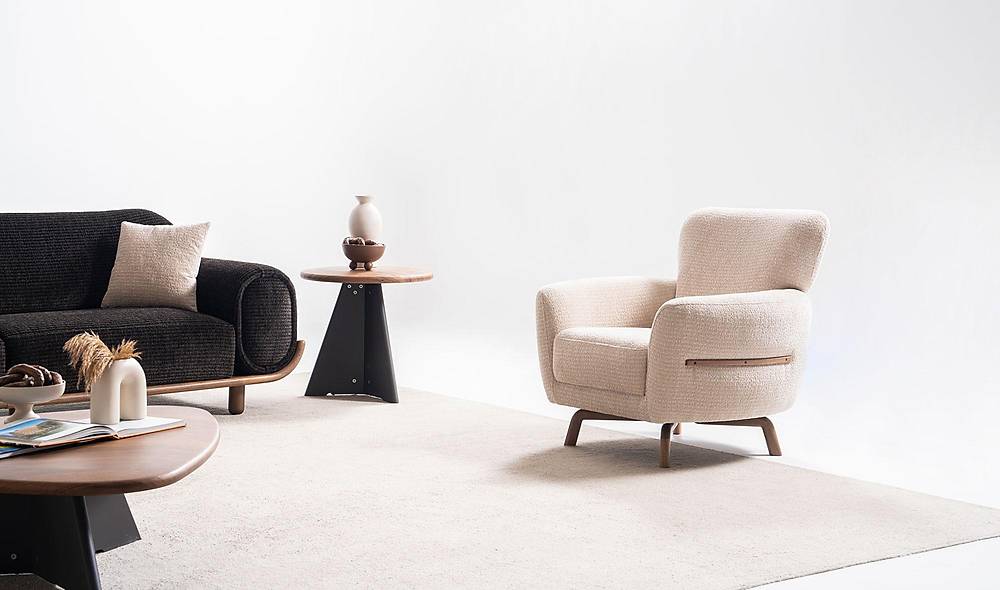 Maisie Sofa Set - Dark Brown