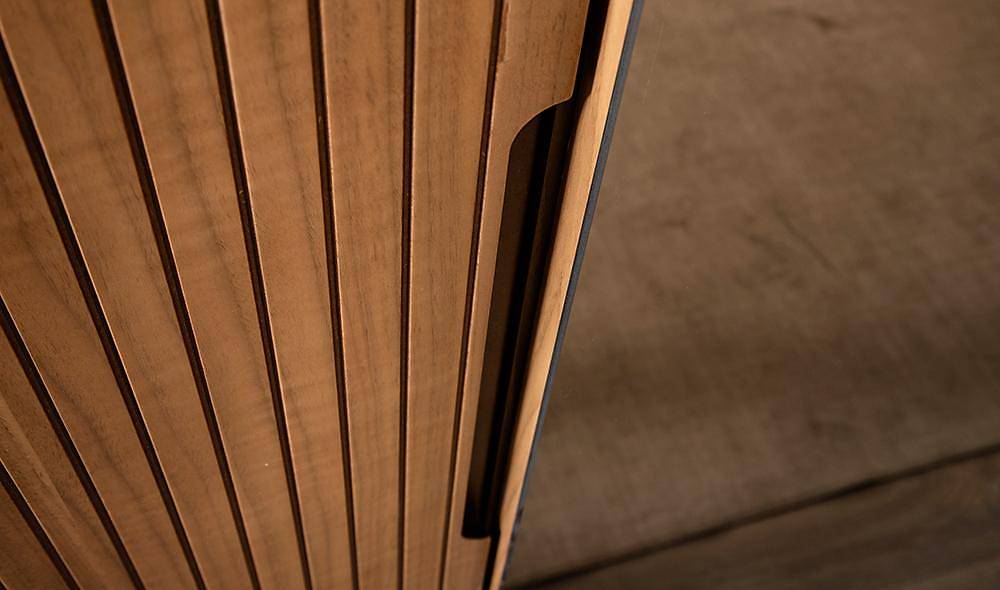 Mood Walnut Corner Wardrobe