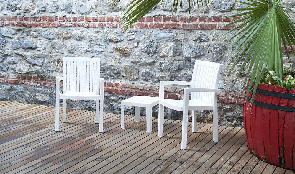 Neta Plastic Chair 4 Piece