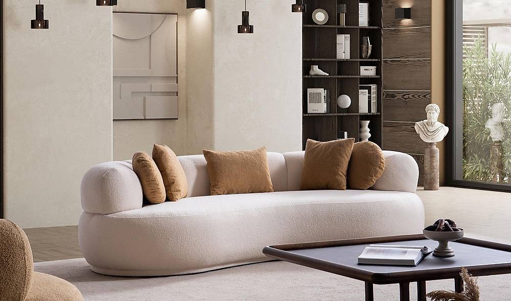 Minty Sofa - Ecru