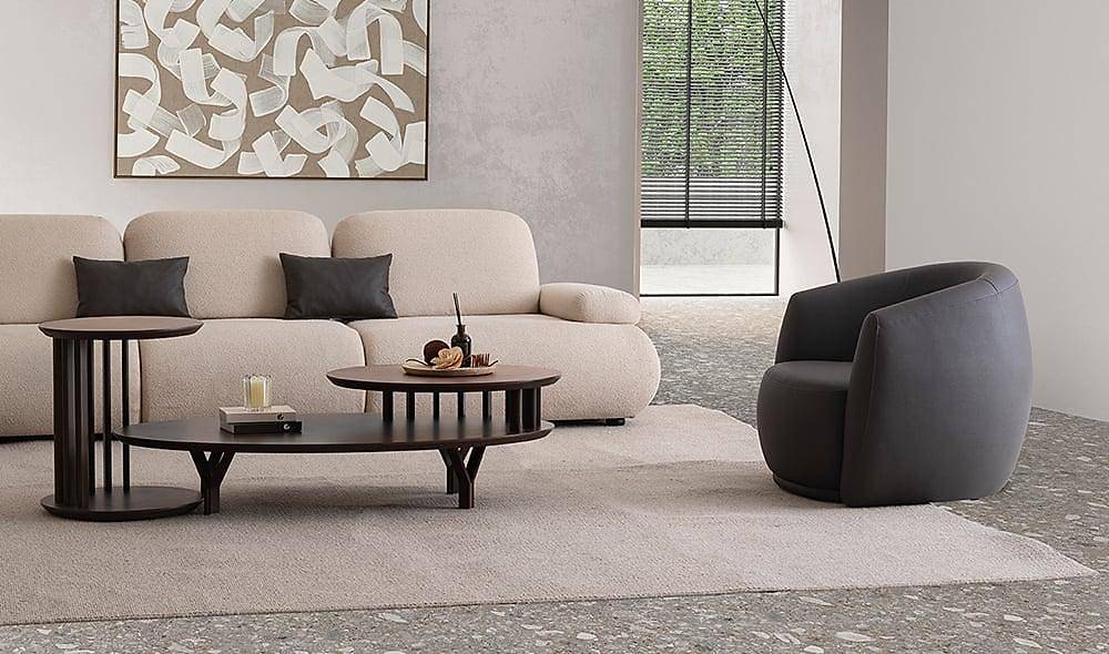 Beal Sofa Set - Brown