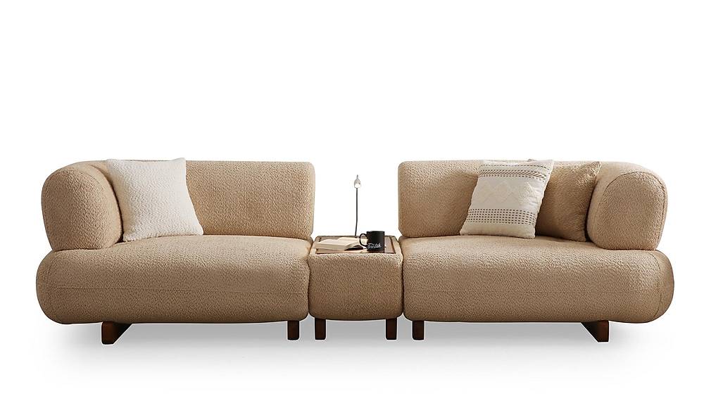 Brown Sofa Set - Premium