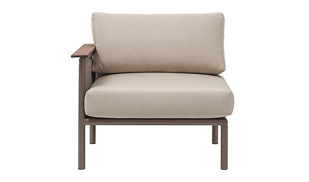 Nossa Bronze L Garden Sofa