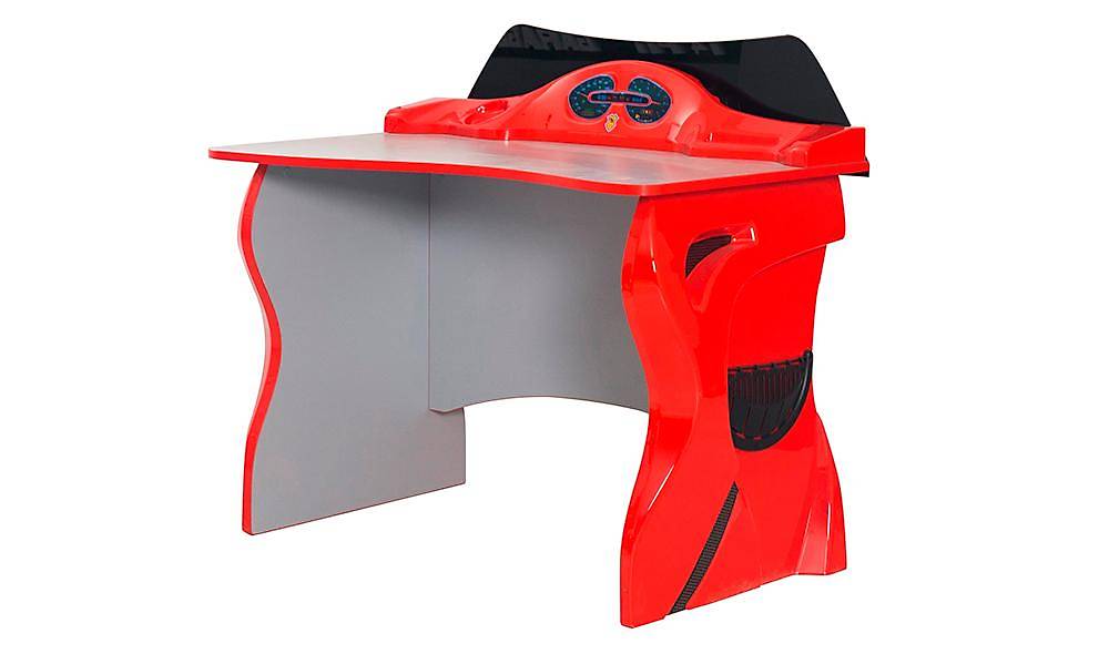 TT Red Study Desk