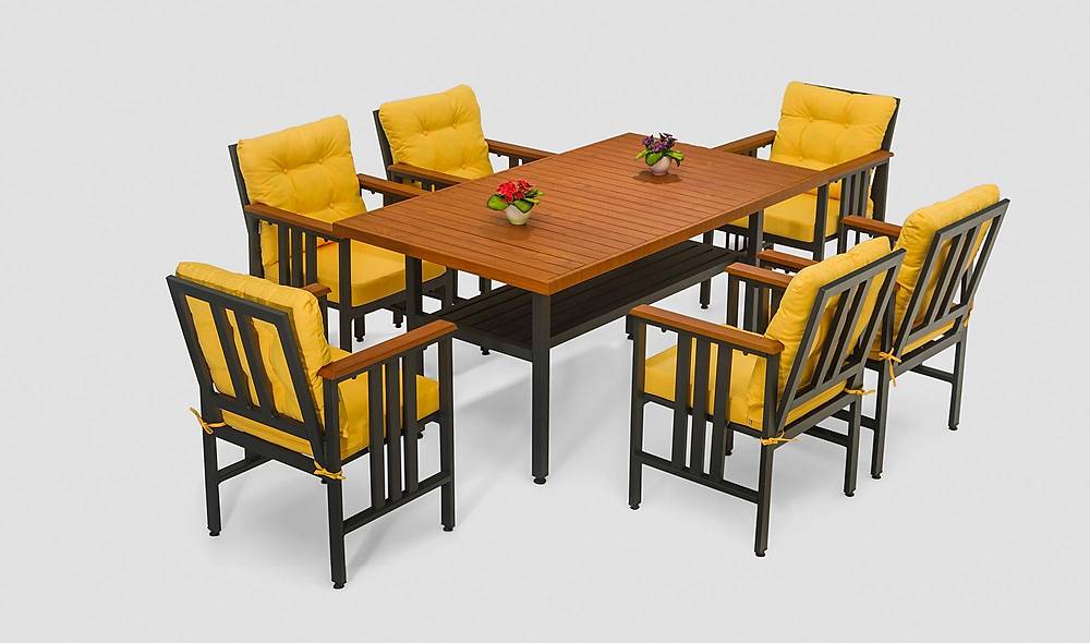 Alexis Garden Table Set