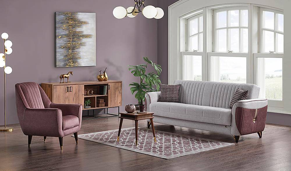 Irmak Sitting Group with Metal Design