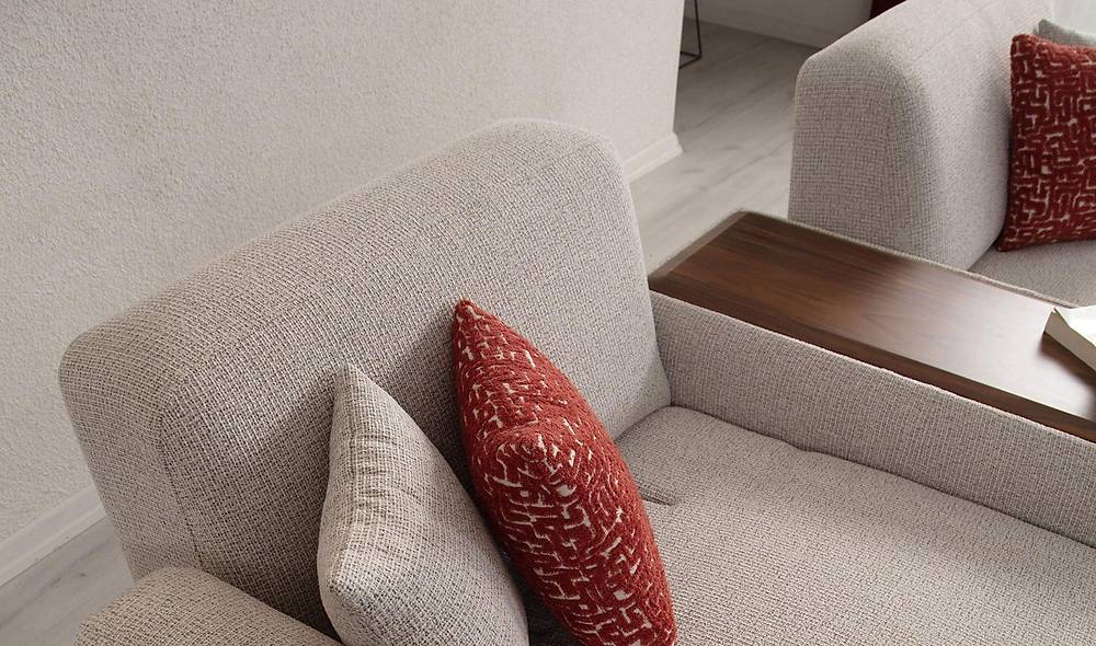 Kappa Sofa Set - Cream